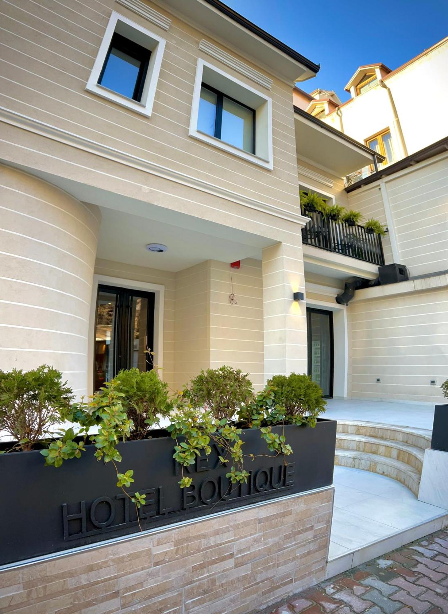 Rex Hotel Boutique 地拉那 外观 照片